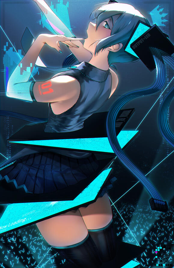 Hatsune Miku (Screen Queen)